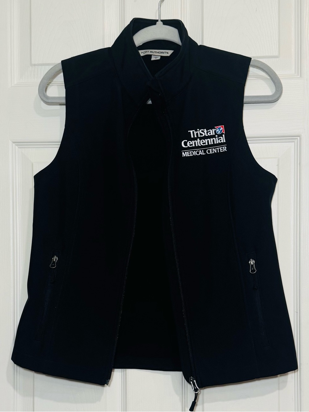 PORT AUTHORITY TriStar Centennial Medical Center Full Zip Vest Small Lined